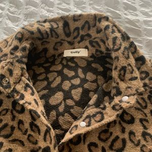 Golly Leopard Print Jacket